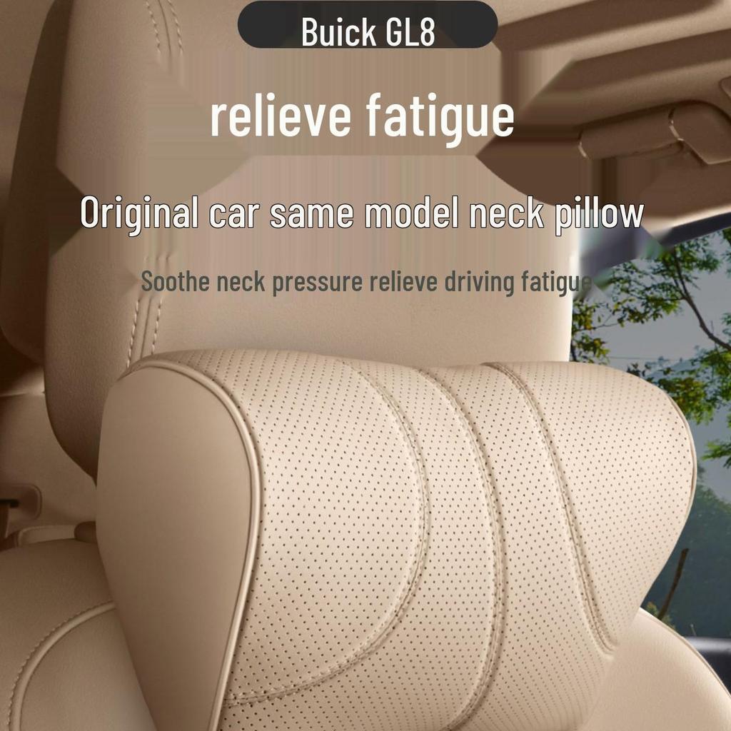 Buick GL8 Luxe Original Headrest & Lumbar Support Pillow Set
