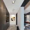 Double-Head GX53 LED Surface-Mounted Downlight, No-Hole, Square Gimbal, Four-Head Ceiling Light for Living Rooms
