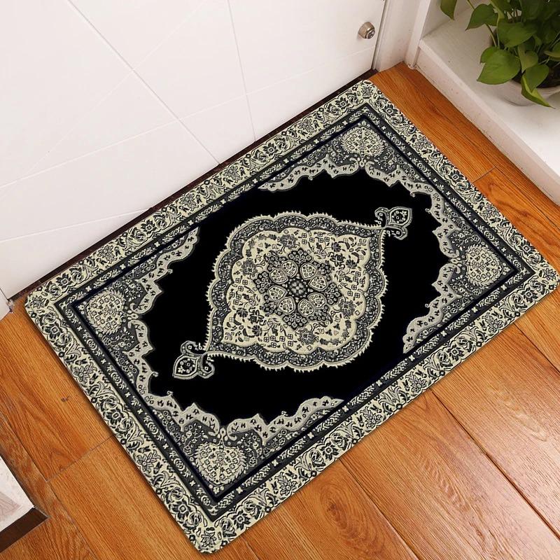 Bohemian Retro Non-Slip Rug - A Stylish Rug Suitable for Bedrooms Sofas and Living Rooms Creating A Warm and Inviting Home Décor