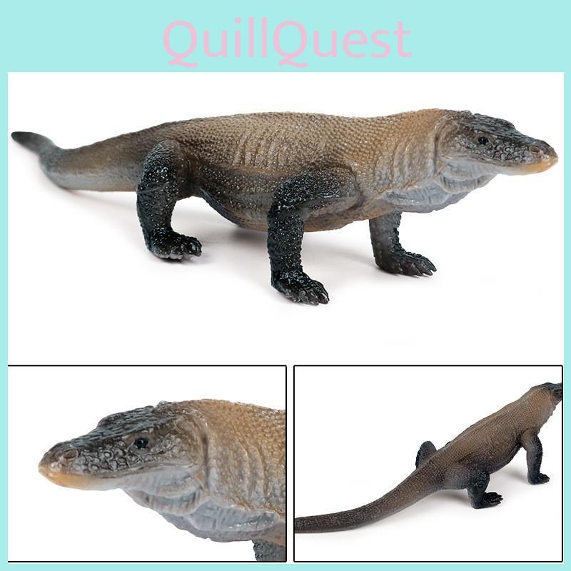 Jurassic Dinosaur Kids Toy Plastic Komodo Dragon Static Model For Enthusiasts