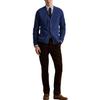 Polo Ralph Lauren Button Placket Ribbed Knit Hem Cable Sweater Men sweater MNPOSWE16822430-410
