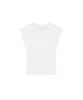 Iwaiial Antique Logo Cap Sleeve Top - White