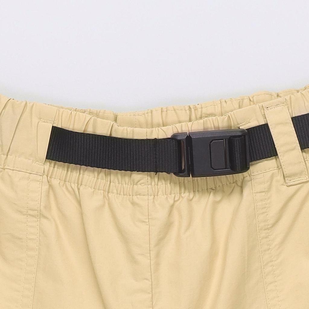MLB Solid Color Tapered Woven Printed Letter Casual Pants Women Bottoms Khaki 3FWP08014-50BGS