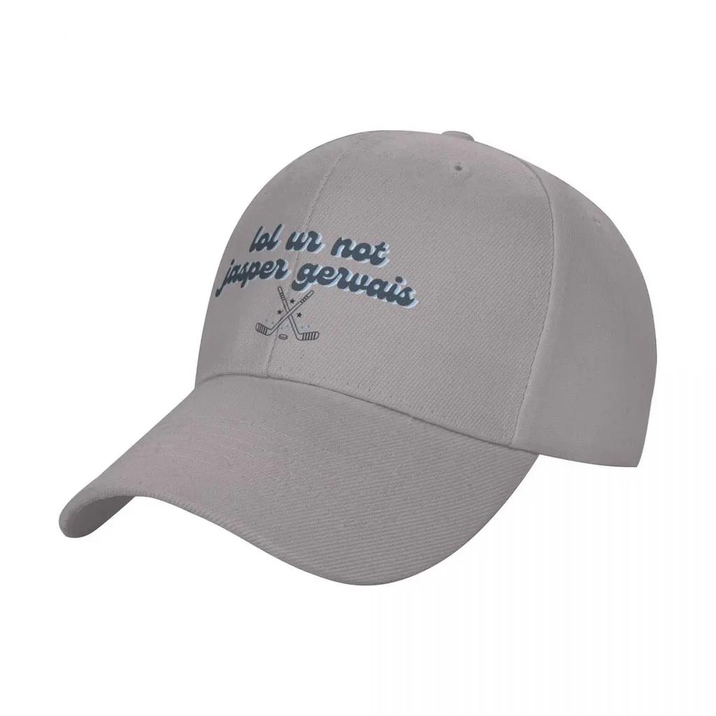 lol ur not jasper gervais Baseball Cap sun caps golf hat genuine black Women Hats Unisexs