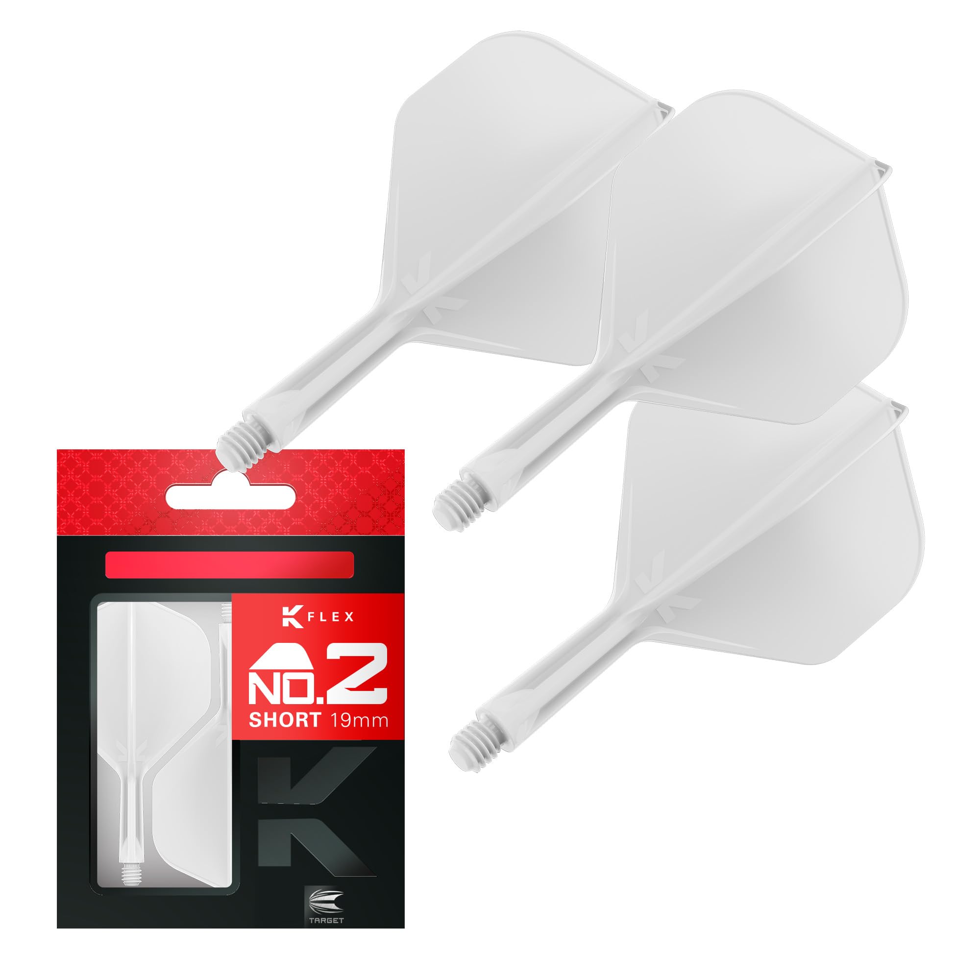 TARGET K-FLEX FLIGHT STANDARD/NO2 FLIGHT 19mm white