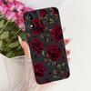 For Motorola Moto E13 Case Moto E14 Luxury Flowers Butterfly Painted Cover Soft Silicone Case For Motorola E14 E 13 MotoE13 Bags