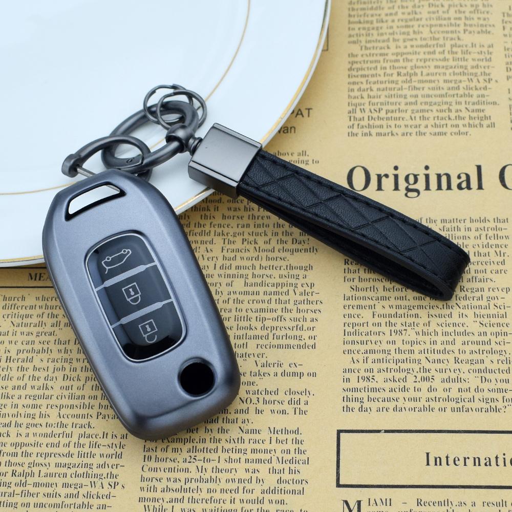 2/3 Buttons Tpu Flip Key Fob Case Cover For Renault Megane Captur Kadjar Symbol Koleos Remote Key Chain Accessory