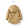 Children's Solid-color Thickened Coat Jackets For Girls And Boys