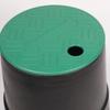 6 Inch Valve Box Cover Green Plastic Protection Accessories Irrigation Cover 10 Inch Round Sprinkler Cove Yard