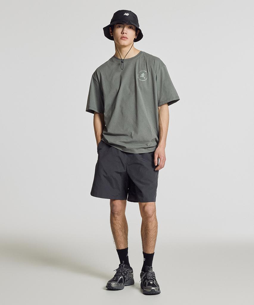 Nyuballanseu Nbneg25413 / Uni Rc Frozen Run & Nova Short Sleeve T-Shirt (Khaki)
