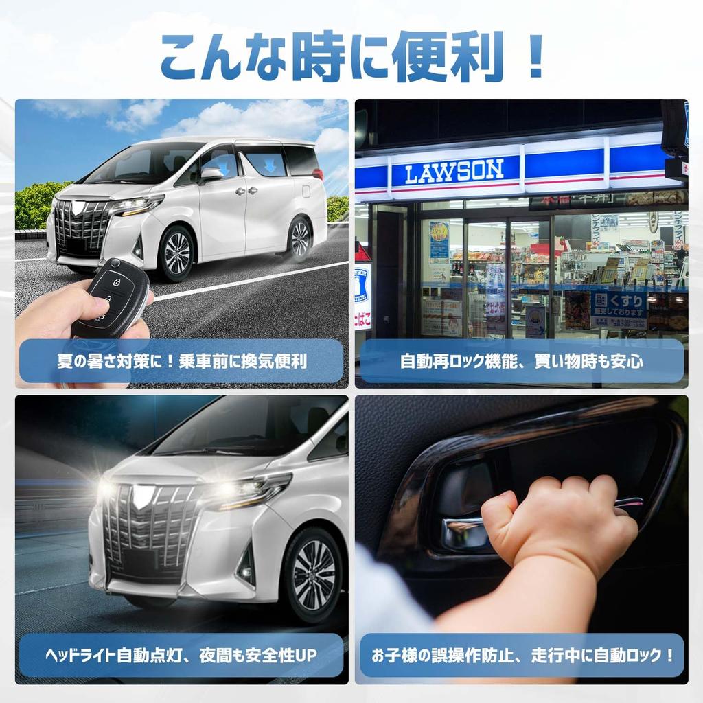 Kotesoto Harness for Toyota New with 16 Includes Vehicle Door Auto Door All Window Rear Turn Coming and Answer This Kit Is and Easy To Includes Summer