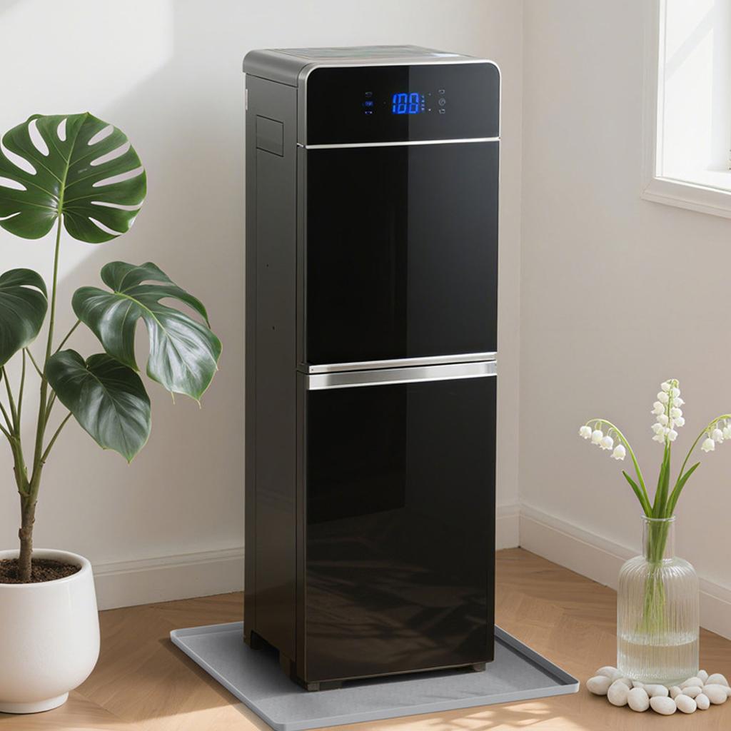 Antislip siliconen lekbak voor koelkast met opstaande rand, geschikt voor wasmachines, voerbakken voor huisdieren en vaatwassers.