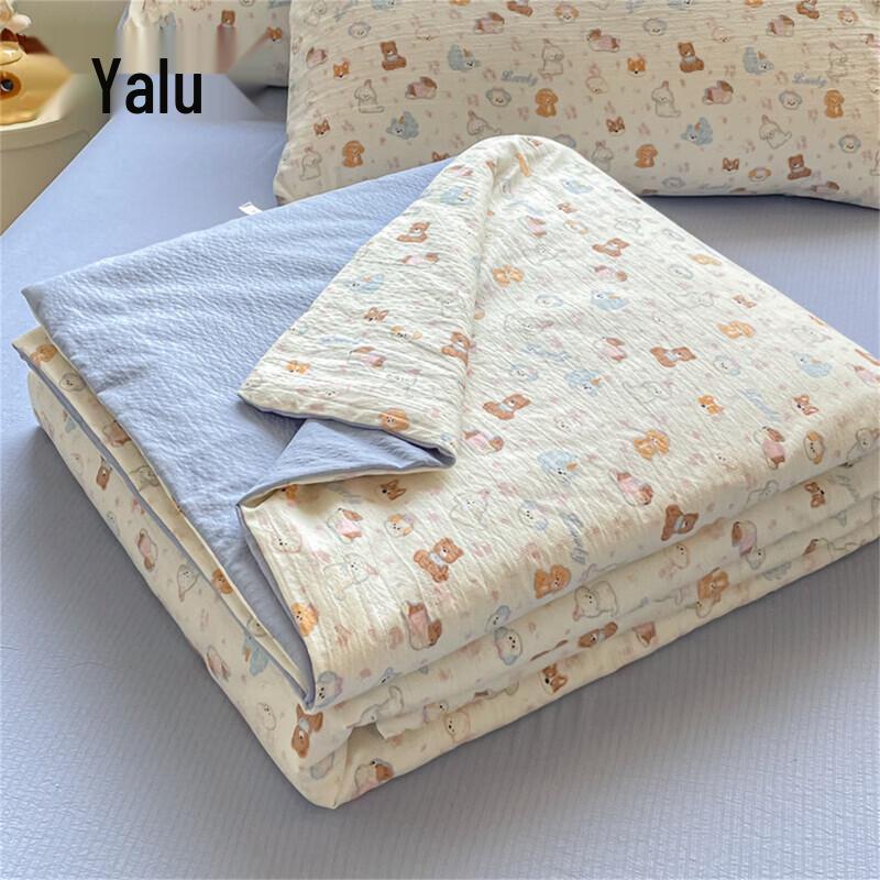 Летнее одеяло Yalu Crinkle из соевых волокон