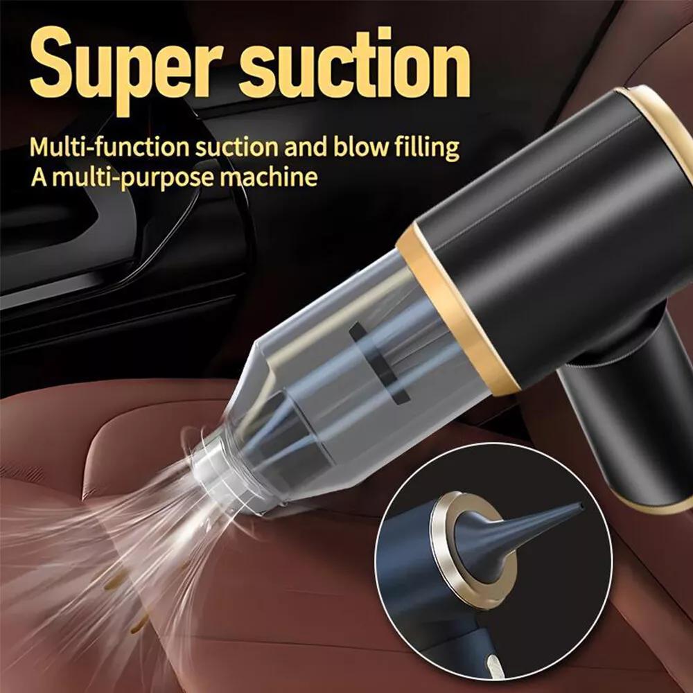Portable Car Vacuum Cleaner 4 In 1 Strong Suction Charge Dual-Purpose Cordless Wireless Handheld Mini Blower 95000PA Air Blowers