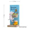 Resin Dog Garden Decor With Cute Cartoon Style For Indoor And Outdoor Plant Displays
