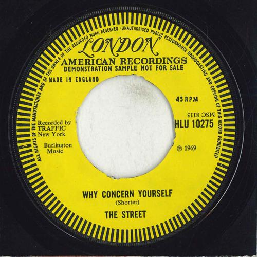 

7inch Record STREET Apollo...amen HLU10275 LONDON RECORDS 1969 US Rock Used