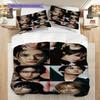 Chill Vibes Casual Style Bedding (1 * Duvet Cover + 2 * Pillowcase, Without Core) 2D Flat Soft and Comfortable Duvet Cover and Pillowcase Bedding Set