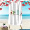 Tilly Friends Joy  Print Beach Towel, Large Soft Quick Dry Towel for Beach Camping Swimming