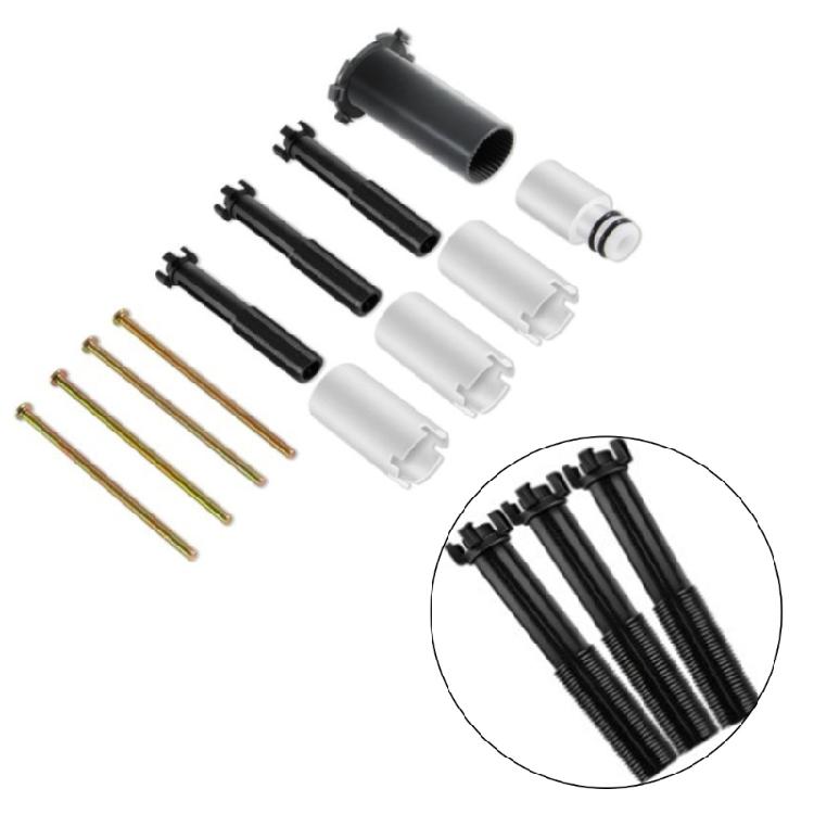 Easy Installation Faucet and Shower Expansion Set Compatibility with Existing Systems Water Resistant Construction