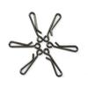 50PCS Saltwater Fishing Stainless Steel Open Eye Hangling Snap Quick Change Pin For Hook Lure Connector Fishing Accessories