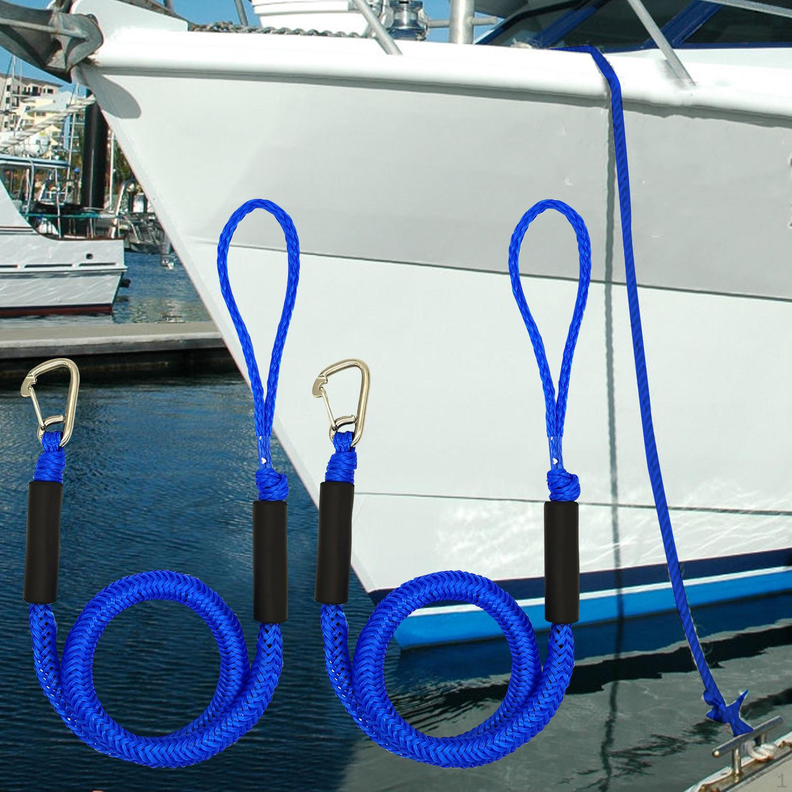 

2 шт., лодка, банджи, док-станция, морская, прочная, портативная, с петлями, аксессуары, зажим для швартовной веревки