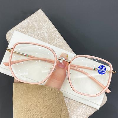 Modische Lesebrillen Damen Alterssichtigkeit Brillen Strahlenschutzbrillen Mit Stärke +1.0 Bis +4.0 Blaulichtfilter