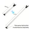 Heavy Type Carbon Steel Adjustable Door Security Bar for Protecting in Apartments Hotel and Residential Entrances