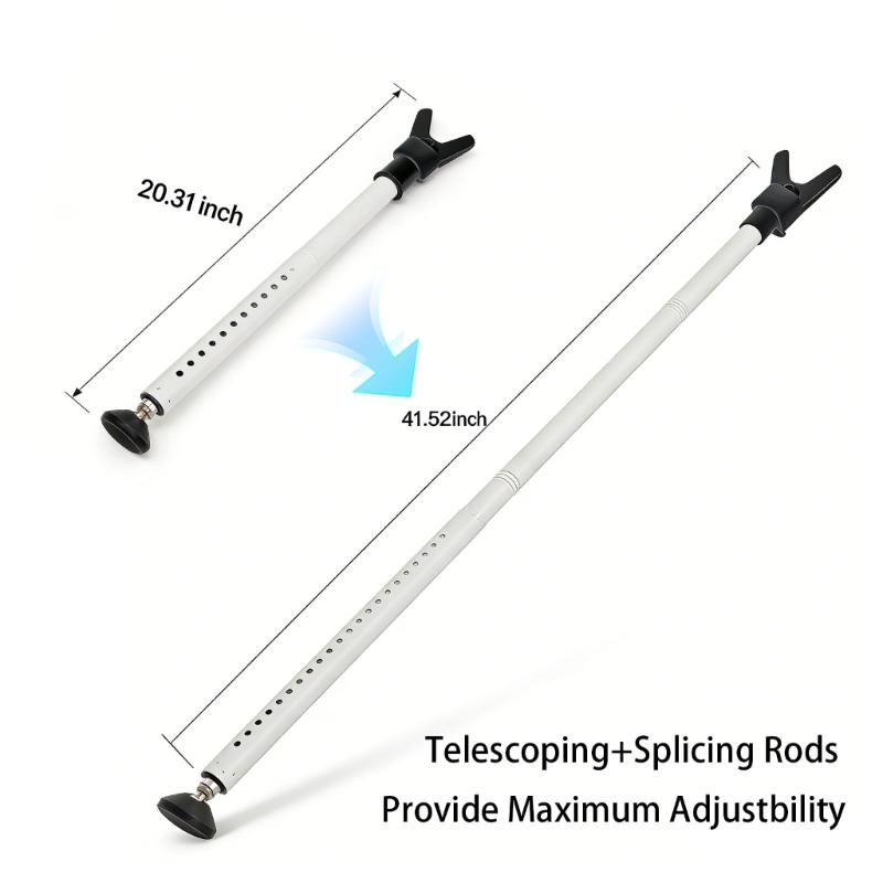 Heavy Type Carbon Steel Adjustable Door Security Bar for Protecting in Apartments Hotel and Residential Entrances