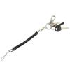 Key Lanyard Hook Spring Stretchy Coil Keyring Keychain Strap Rope Cord Swivel Lobster Clasp Clips Key Hooks Key Cord