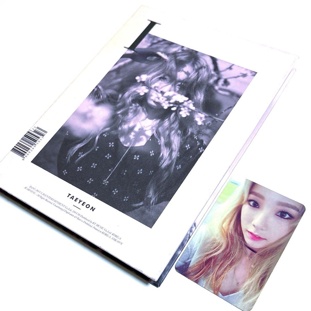 

[USED] Girls Generation Taeyeon First Album I (Korean Edition) with Trading Card