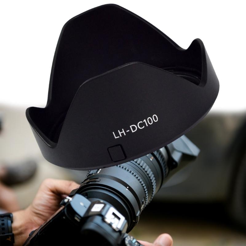 Universal Camera Lens Hood Filter Adapter for SX70HS SX540HS SX530HS Models Replacement for LH-DC100 & FA-DC67B