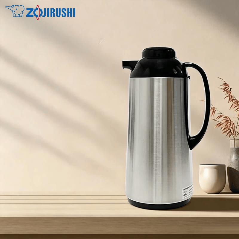 Термопот Zojirushi AGYE-19 1,85 л со стеклянной внутренней поверхностью - Нержавеющая сталь