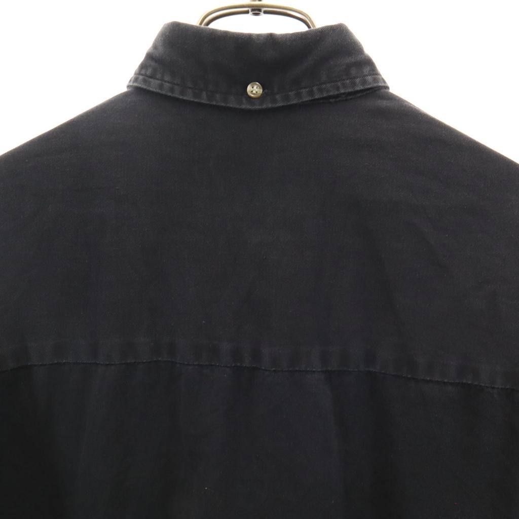 LA LOVING Short sleeve Button down shirt M black Men's Used
