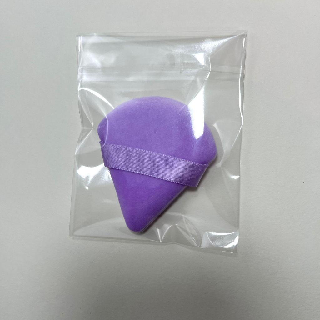 Triangular Super Soft Setting Powder Puff Flocked Sponge