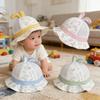 Baby Spring Summer Cotton Bunny Farmer Hat With Sun Protection For Toddlers