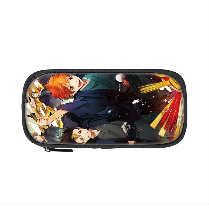 Haikyuu Pen Case Sunshine Youth Print New Large Capacity Student Boys and Girls Best Birthday Gift for School