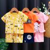 Kids Clothes Set Baby Boy Girl T-Shirt + Shorts Summer Clothing Cotton Cartoon Casual Boys Tracksuit Children Baby Clothes Set