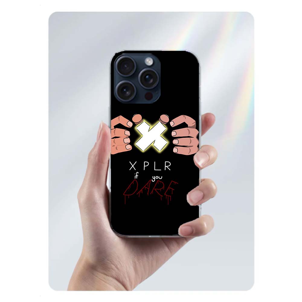 Sam and Colby XPLR Clear Phone Case For Iphone 17 Air 16 Pro Max 15 Pro 14 Plus 17E 16E 11 13 12 Mini Cover Cases Fundas Cell TP