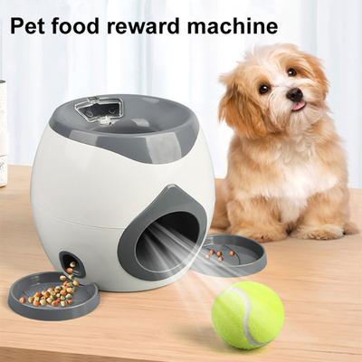Lanceur automatique de balles pour chiens, jeu interactif de tennis pour l'intérieur et l'extérieur, pour petits et moyens chiens