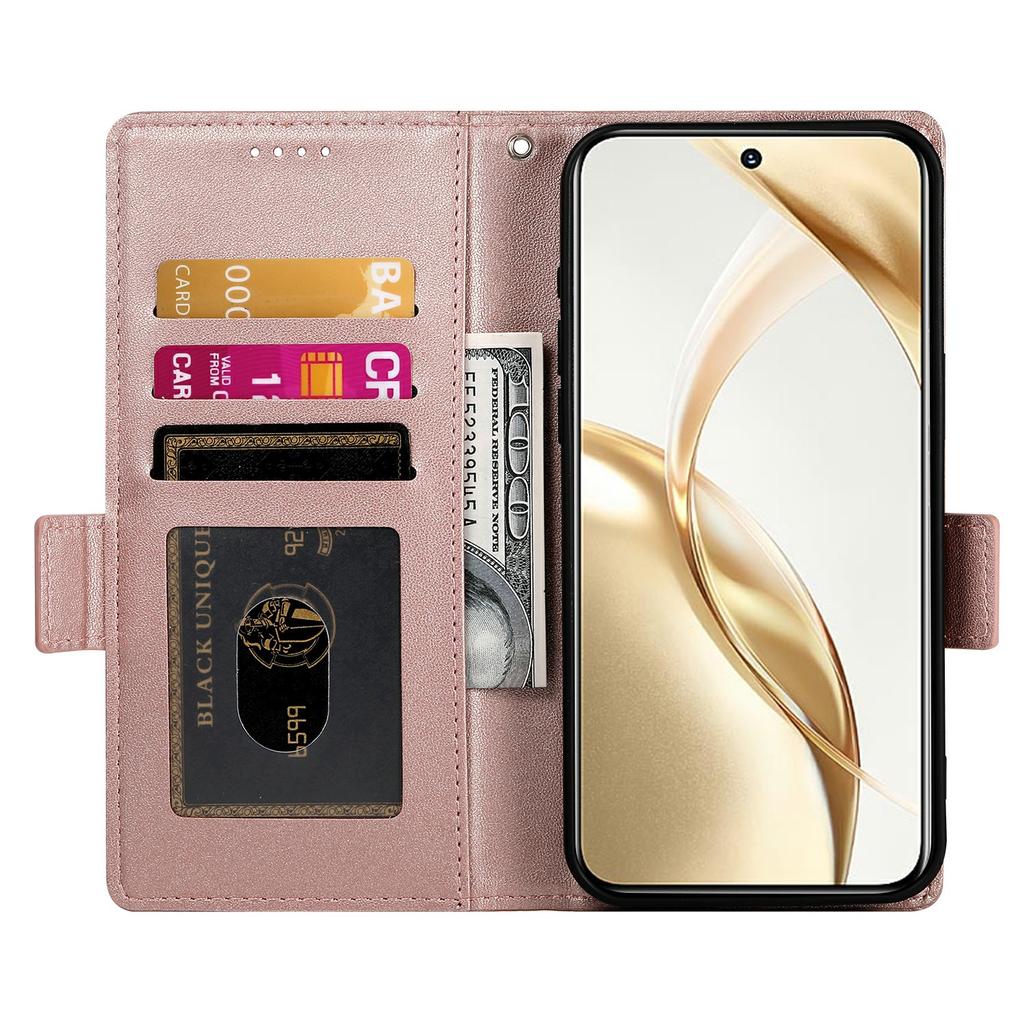 For Honor 400 5G (Global) Stand Case PU Leather Wallet Phone Cover