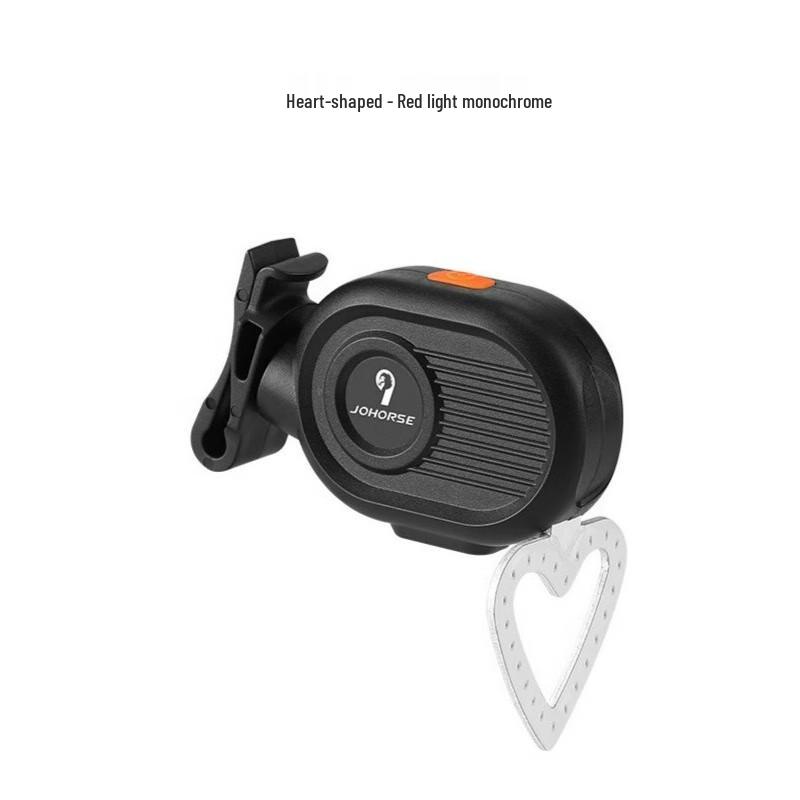 Lishi Heart-Shaped Smart Bicycle Taillight with GPS Locator