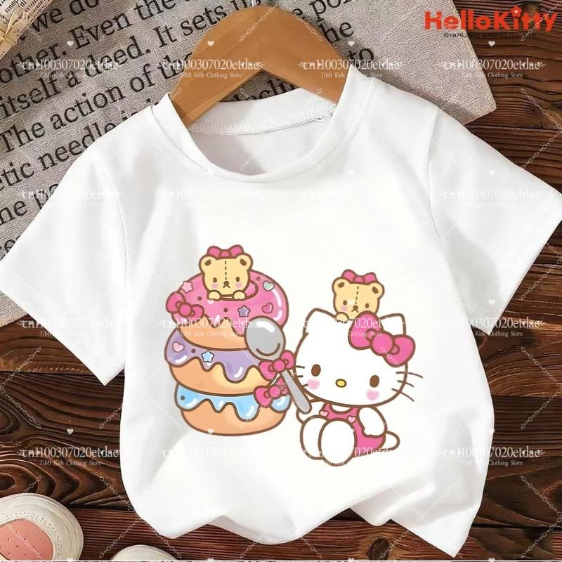 25 Summer Pokémon Anime Pikachu Brand 100%Pure Cotton Printed T-shirt Children's Harajuku Casual Versatile Short-sleeved Y2k Loose
