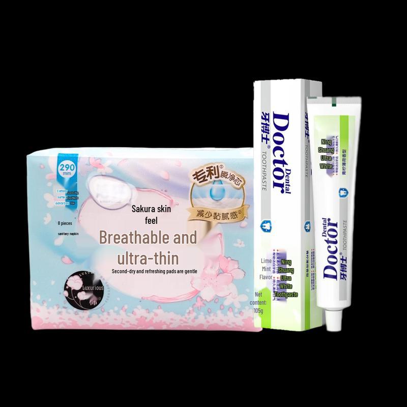 Dr. Tooth Lemon Whitening Toothpaste & JT Night Pads Bundle