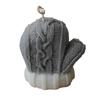 Woolen Gloves Candle Silicone Mold Christmas Series Winter Creative Baking Chocolate Biscuit Mousse Mold