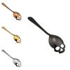 Versatile Skull Shape Sugar Spoon Stainless Steel For Coffee And Ice Cream
