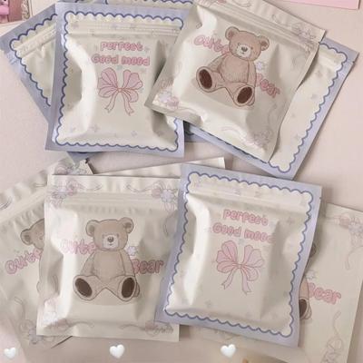 20 τμχ Cute Fairy Bear Bow Matte τσάντα με φερμουάρ Δώρα Kpop Photocard Συσκευασία Σπιτική τυφλή τσάντα Υλικό για κορίτσια Οργανωτής γραφείου