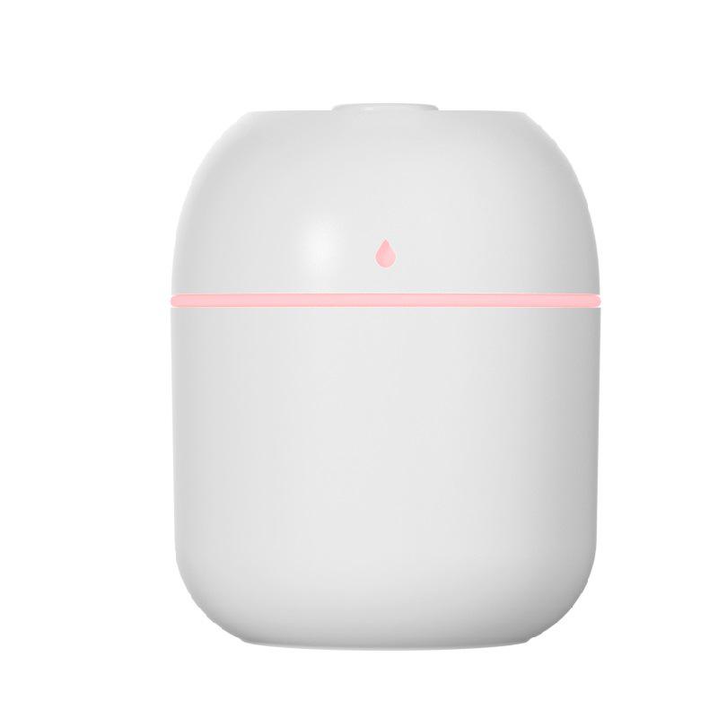 Colorful USB Water Drop Humidifier: Silent, Mini, Cute, Large Spray for Home & Office Air Purification.