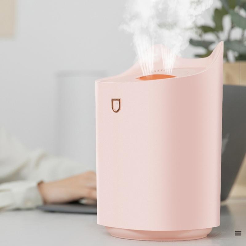 Desk Humidifier 3 Modes Mini Humidifier Diffuser Essential Oil Diffuser Type C Charging 300ml Portable Travel Humidifier