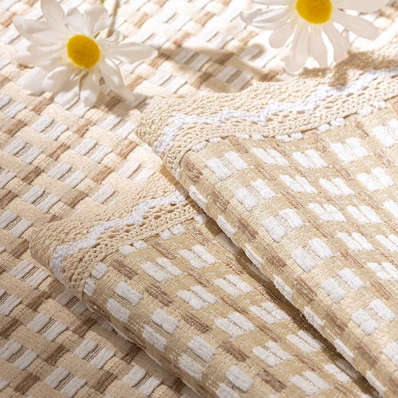 Cotton And Linen Sofa Cushion, Universal In All Seasons, Non-Slip Linen Seat Cushion, Simple And Modern Old Coarse Cloth Fabric Sofa Cover Cover Towel