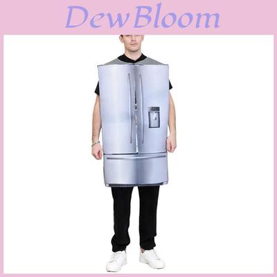 Disfraz de Halloween Refrigerador Traje de Cosplay Para Adultos Fiesta y Bar Creadores Divertidos